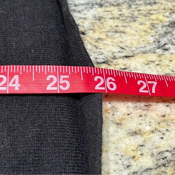 THE NORTH FACE Black Wool Blend 1/4 Zip Sweater Sz Large Long Sleeve Pullover - Picture 11 of 12